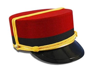 Hat Bellboy Red/Black