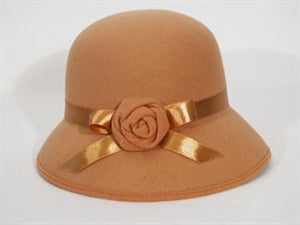 Hat Cloche Tan