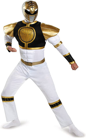 Power Ranger White Ranger L/XL Sabans