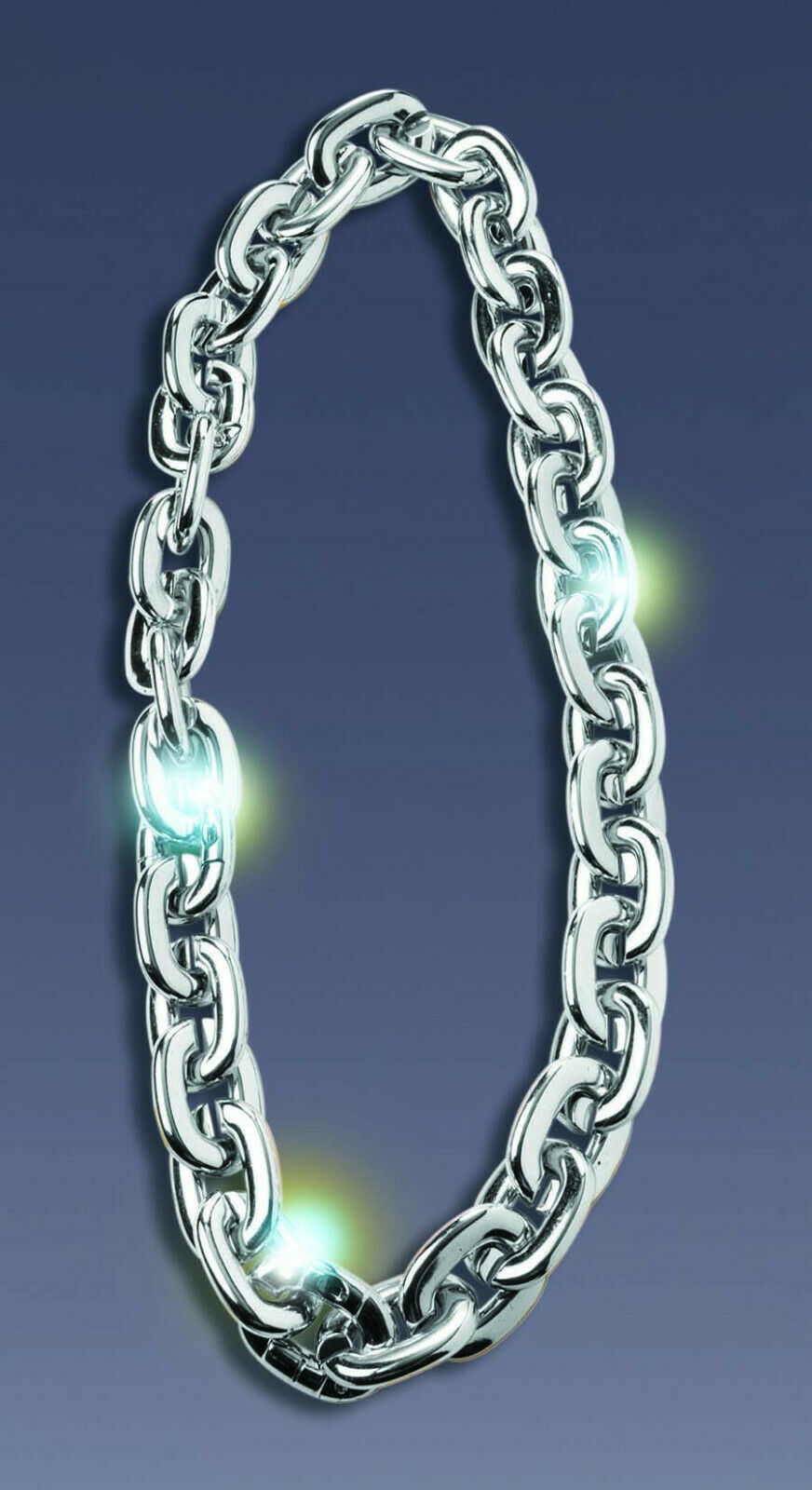 Necklace Silver Chain Lightup