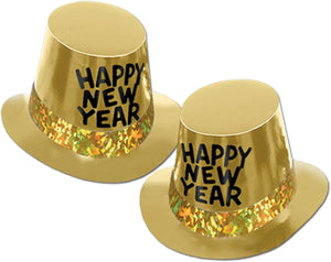Hat New Years Gold Rush