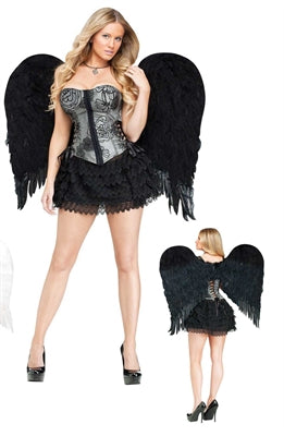 Wings Angel Black