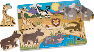 Puzzle Peg Safari