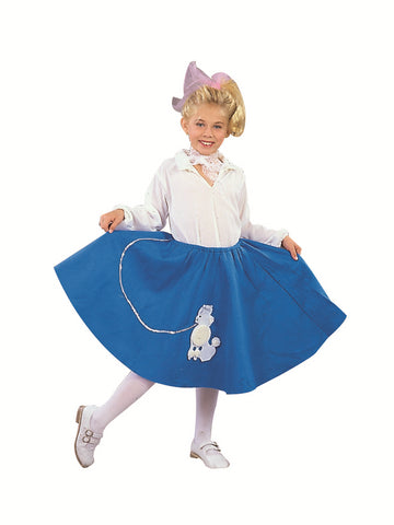 C. Poodle Skirt Blue SM