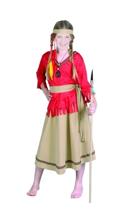 C. NATIVE AMERICAN GIRL MED 8-10