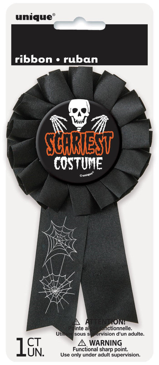 Scariest Costume Award Ribbon