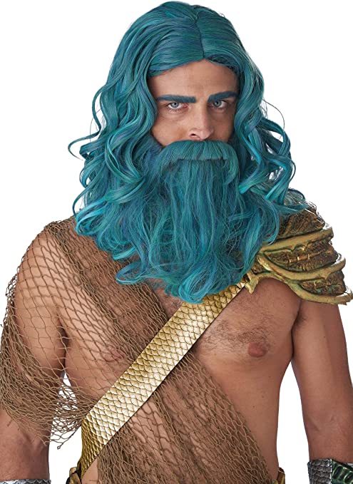 Wig Ocean King w/ Beard
