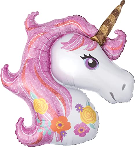 33" Magical Unicorn Super Shape Balloon