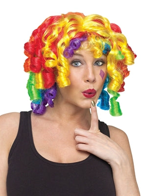 Wig Clown Crazy Curlz