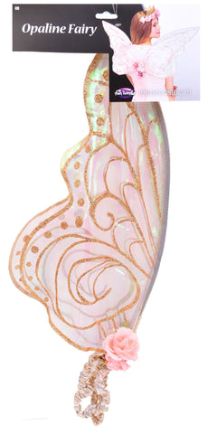 Wings Fairy Opaline Rose Gold