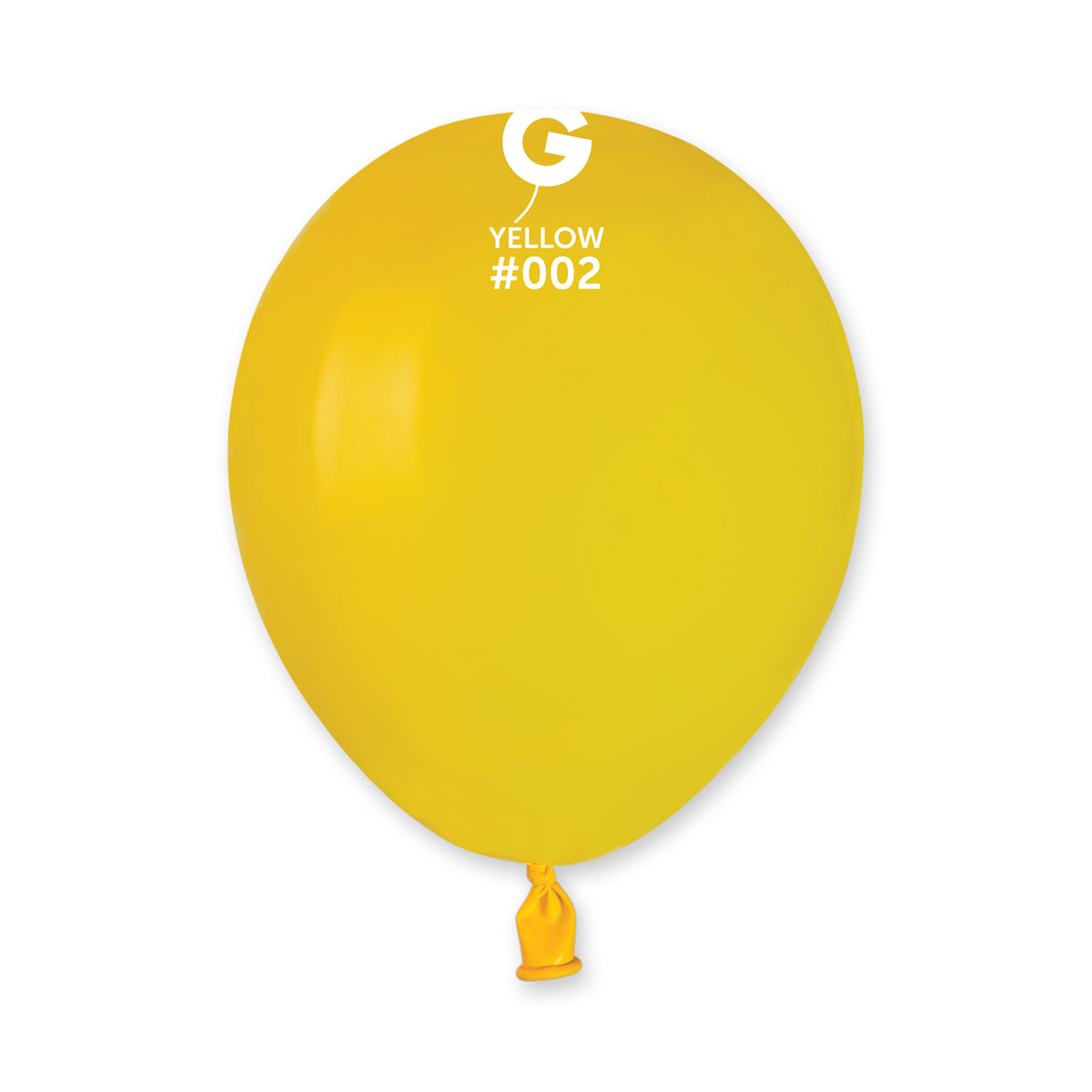 100 Count 5IN Yellow Balloons