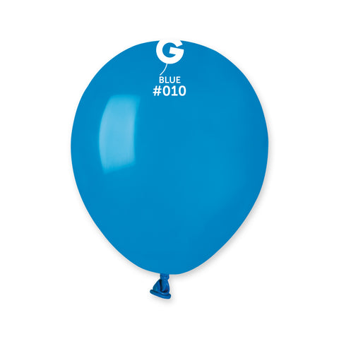 100 Count 5IN Blue Balloons