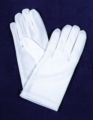 C. Gloves White Nylon Small