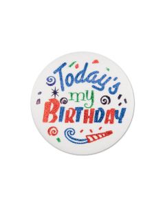 Button Todays My Birthday