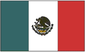 Flag 3X5 Mexico