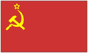 Flag 3X5 Ussr Hammer Sickle