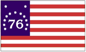 Flag 3X5 American Bennington 76