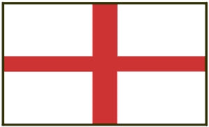 Flag 3X5 England & St. George Cross