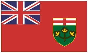Flag 3X5 Ontario