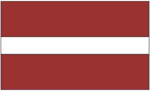 Flag 3X5 Latvia