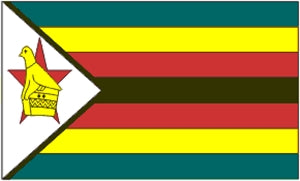 Flag 3X5 Zimbabwe
