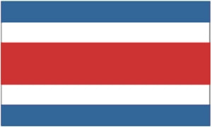 Flag 3X5 Costa Rica