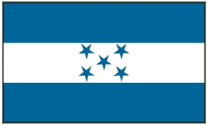 Flag 3X5 Honduras