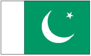 Flag 3X5 Pakistan