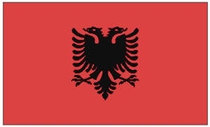 Flag 3X5 Albania