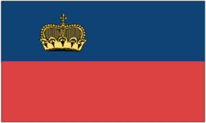 Flag 3X5 Liechtenstein