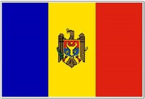 Flag 3X5 Moldova
