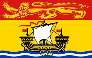 Flag 3X5 New Brunswick