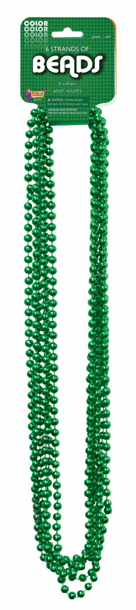 Beads - Green 6CT