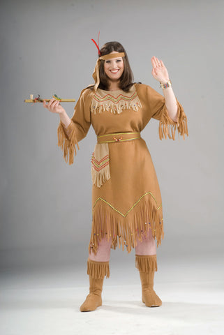 Indigenous Prairie Maiden - Plus Size