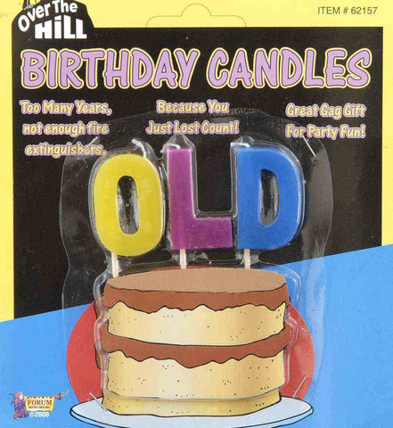 Over the Hill "OLD" Candles