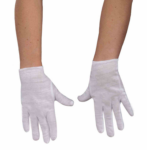 White Theatrical Gloves