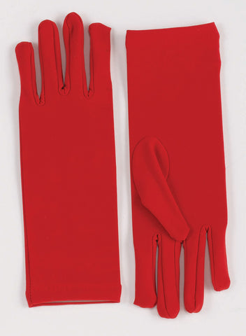 Gloves Short Red