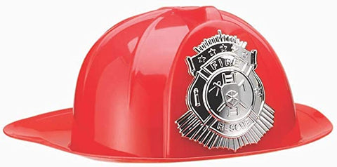 Helmet Fireman Red