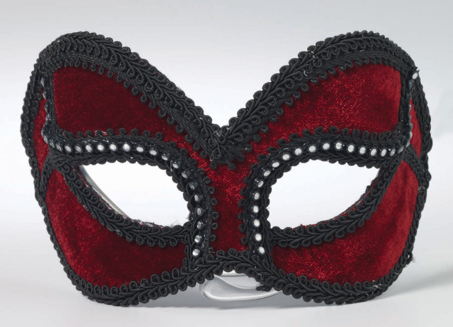 Venetian Mask - Maroon w/Frames