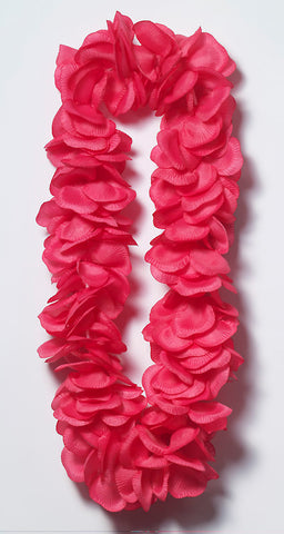 Lei Deluxe Pink Fluorescent