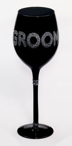 Wine Glass - Groom