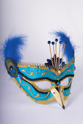Venetian Mask - Peacock