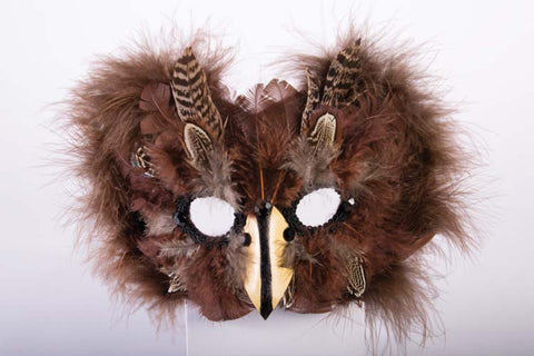 Feathered Owl Mask