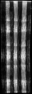 Metallic Curtain - Black/Silver