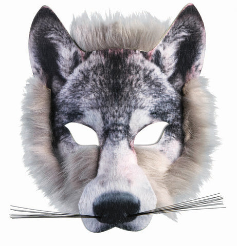 3-D Wolf Mask