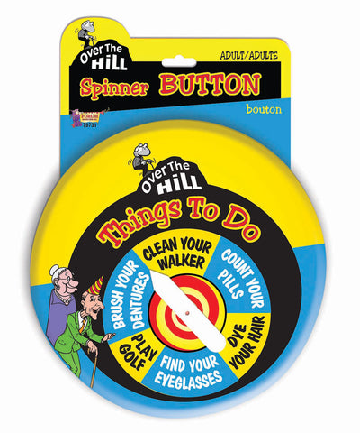 Over The Hill Spinner Button