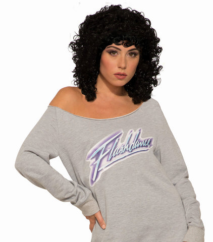 Wig Flashdance Black