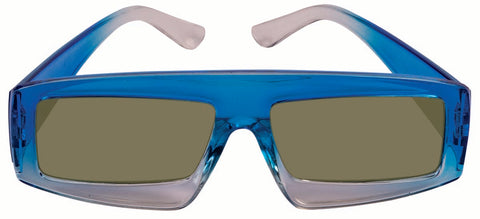 80's Hot Blue Sunglasses