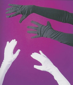 C. Gloves White LONG OPERA