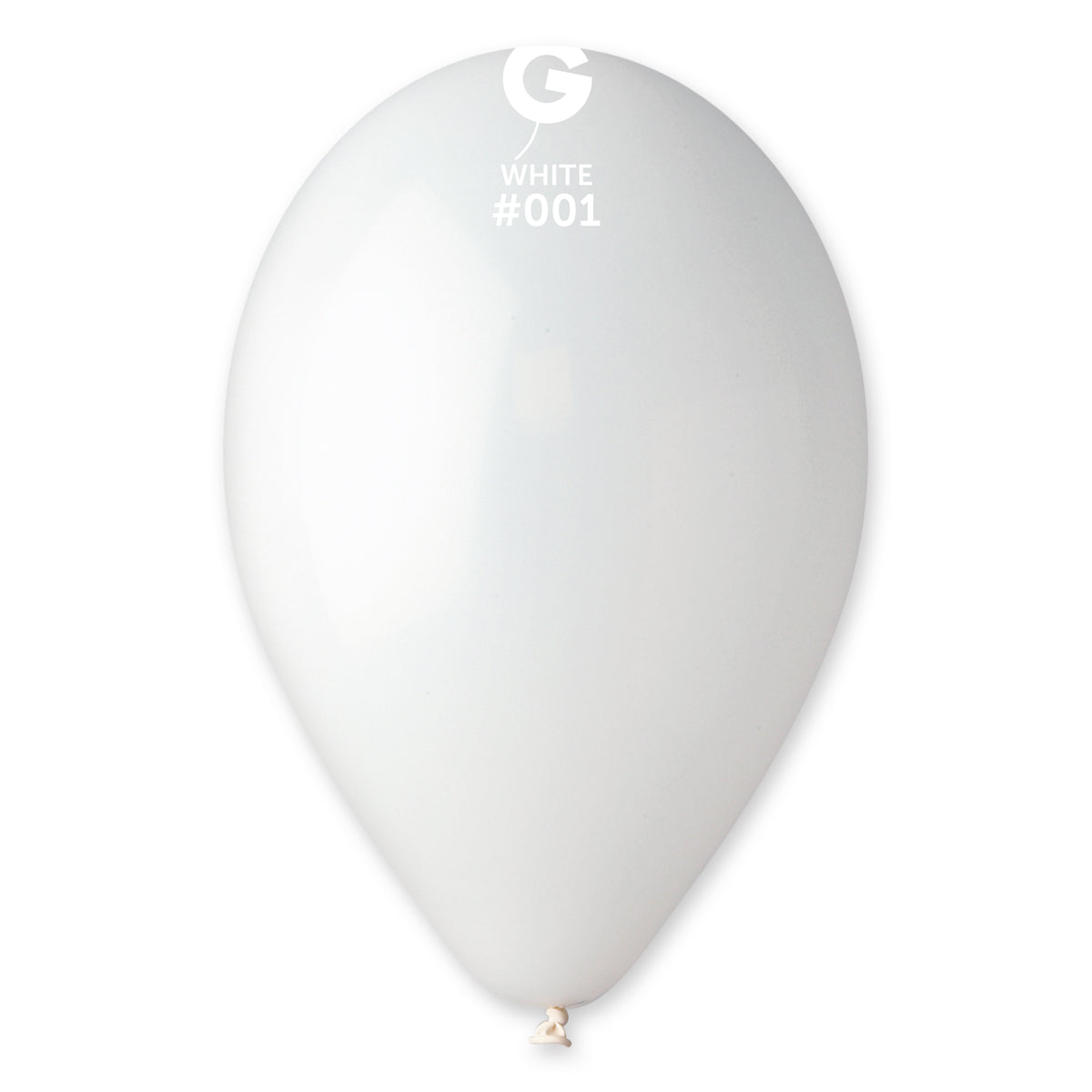 50 Count White 12IN Balloons